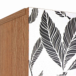 Шкаф с принтом Leaf bouquet варинант исполнения - 6 | Loft Concept в Костроме