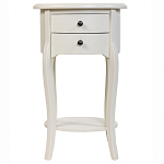 Белая тумба на фигурных ножках Shelby варинант исполнения - 1 | Loft Concept в Костроме