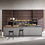 Кухонный гарнитур из камня и дерева SISTEMA XY Dada Engenereed Kitchen варинант исполнения - 1 | Loft Concept в Костроме