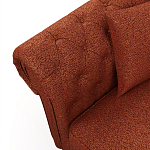 Мебельная ткань Шенилл терракотовый цвет 138 см T4-44 варинант исполнения - 9 | Loft Concept в Костроме