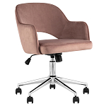 Кресло для компьютерного стола Veloury Pink варинант исполнения - 1 | Loft Concept в Костроме