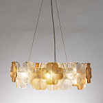 Люстра с рельефным стеклом Chandelier Ingrid варинант исполнения - 6 | Loft Concept в Костроме