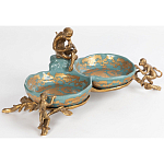 Блюдо двойное из фарфора Crogy варинант исполнения - 3 | Loft Concept в Костроме