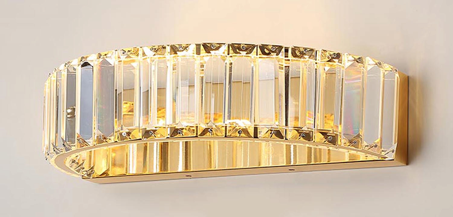 Бра Crystal Shine Linda Gold Wall Lamp A Бра Crystal Shine Linda Gold Wall Lamp A - Loft-Concept в Костроме
