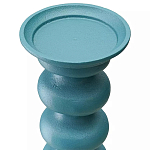 Подсвечник фигурный голубой Bright Accent 33 см варинант исполнения - 2 | Loft Concept в Костроме