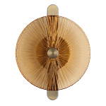 Бра с круглым стеклянным плафоном Gingham варинант исполнения - 2 | Loft Concept в Костроме