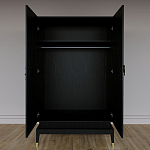 Платяной шкаф Elsa Dreams Black с 2-мя фасадами варинант исполнения - 3 | Loft Concept в Костроме