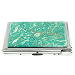 Портсигар с газовой зажигалкой из натурального камня Амазонит Stone Cigarettes Cases варинант исполнения - 5 | Loft Concept в Костроме