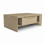 Стол журнальный с ящиками и открытыми полками Flowchart варинант исполнения - 2 | Loft Concept в Костроме