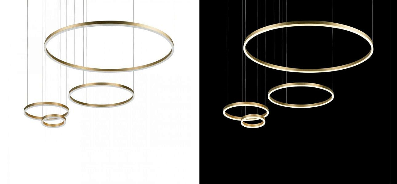 Люстра Neo Circles Gold II Люстра Neo Circles Gold II - Loft-Concept в Костроме
