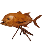 Статуэтка в виде рыбы деревянная Flight of Pisces варинант исполнения - 2 | Loft Concept в Костроме