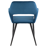 Стул с подлокотниками синий NEASAN STOOL варинант исполнения - 4 | Loft Concept в Костроме
