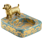 Пепельница фарфоровая Dog варинант исполнения - 1 | Loft Concept в Костроме