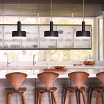 Подвесной светильник цилиндрический с белым плафоном Hinkley варинант исполнения - 11 | Loft Concept в Костроме