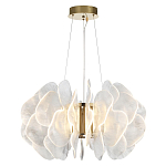 Люстра с декором в виде крупных рельефных лепестков 80 см Ethereal Bloom варинант исполнения - 4 | Loft Concept в Костроме