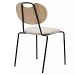 Стул с мягким сиденьем Stool Loft Light Brown варинант исполнения - 3 | Loft Concept в Костроме