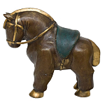 Статуэтка из бронзы в виде лошади Animals Bronze варинант исполнения - 2 | Loft Concept в Костроме