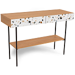 Консоль с принтом на ящиках Elise Console Table варинант исполнения - 20 | Loft Concept в Костроме