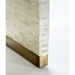 Приставной столик BONE INLAY SIDE TABLE-Cream варинант исполнения - 2 | Loft Concept в Костроме