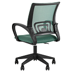 Офисное кресло с основанием из черного пластика Desk chairs Green варинант исполнения - 5 | Loft Concept в Костроме