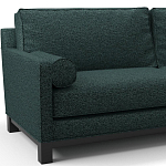 Мебельная ткань Шенилл темно-зеленый цвет 138 см T4-39 варинант исполнения - 2 | Loft Concept в Костроме