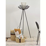 Торшер с трехъярусным плафоном из металлической сетки Metal Mesh Floor Lamp варинант исполнения - 3 | Loft Concept в Костроме