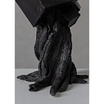 Скульптура «Окаменелый рост», Черный объект варинант исполнения - 3 | Loft Concept в Костроме