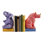 Держатель для книг Elephant and Rhinoceros Bookend варинант исполнения - 1 | Loft Concept в Костроме