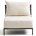 Уличное кресло Alaric Armchair Black варинант исполнения - 2 | Loft Concept в Костроме