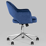 Кресло для компьютерного стола Veloury Blue варинант исполнения - 3 | Loft Concept в Костроме