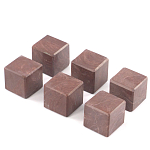 Камни для охлаждения виски из красного лемезита Natural Stone Cube варинант исполнения - 3 | Loft Concept в Костроме