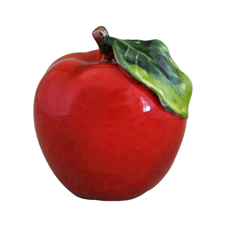 Статуэтка Porcelain Apple Красный Статуэтка Porcelain Apple Красный в Костроме | Loft Concept
