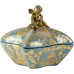 Фарфоровая шкатулка Angel with a rose варинант исполнения - 2 | Loft Concept в Костроме