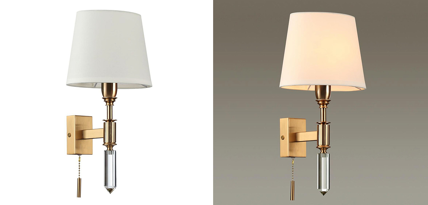 Бра Ramona White Wall Lamp Бра Ramona White Wall Lamp - Loft-Concept в Костроме