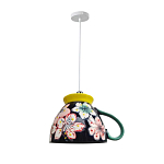 Подвесные светильники в виде чаши с цветочным орнаментом Flower Reversal варинант исполнения - 3 | Loft Concept в Костроме