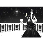 Megan Hess. Te Lttle Blk Dess варинант исполнения - 3 | Loft Concept в Костроме