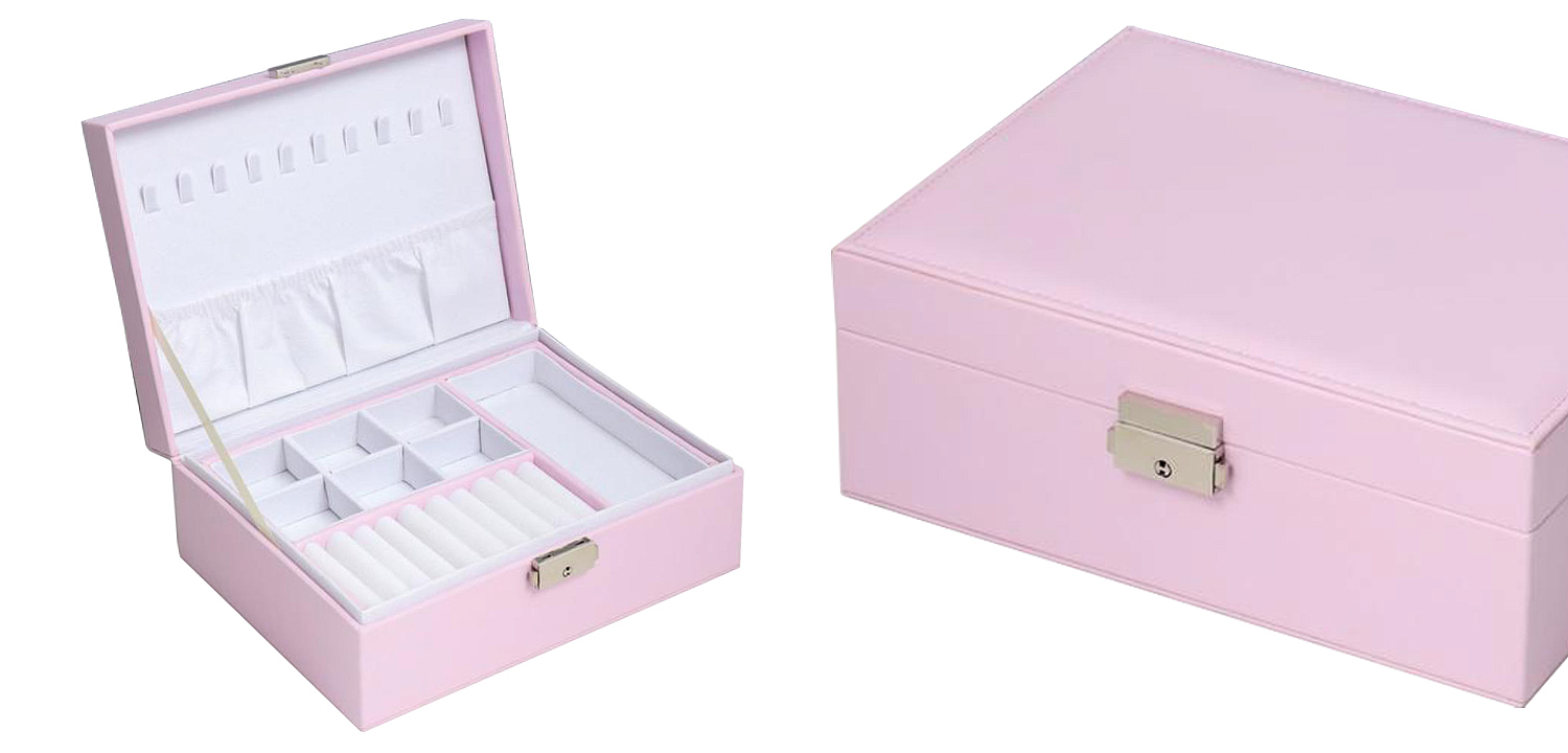 Шкатулка Gulizar Jewerly Organizer Box pink Шкатулка Gulizar Jewerly Organizer Box pink - Loft-Concept в Костроме