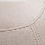 Кресло без подлокотников бежевое с принтом Macrocosm варинант исполнения - 4 | Loft Concept в Костроме