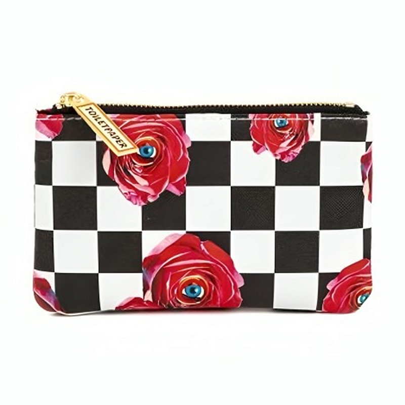 Кошелек Seletti Roses on Chest Белый Черный Розовый Кошелек Seletti Roses on Chest Белый Черный Розовый в Костроме | Loft Concept