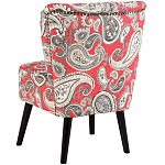 Кресло Harper Paisley Armchair Red варинант исполнения - 7 | Loft Concept в Костроме