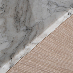 Тумба под телевизор с мраморной столешницей Uniqueness Marble варинант исполнения - 5 | Loft Concept в Костроме