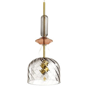 Подвесной Geometry Glass Коричневый