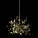 Подвесной светильник с металлическими круглыми элементами Terzani Argent варинант исполнения - 7 | Loft Concept в Костроме