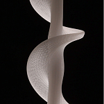 Люстра с белым скрученным плафоном Golden Swirl варинант исполнения - 6 | Loft Concept в Костроме