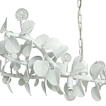 Линейная люстра White Eucalyptus Branches Lighting Chandelier варинант исполнения - 3 | Loft Concept в Костроме