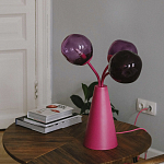 Настольная лампа Wild Grape pink варинант исполнения - 6 | Loft Concept в Костроме