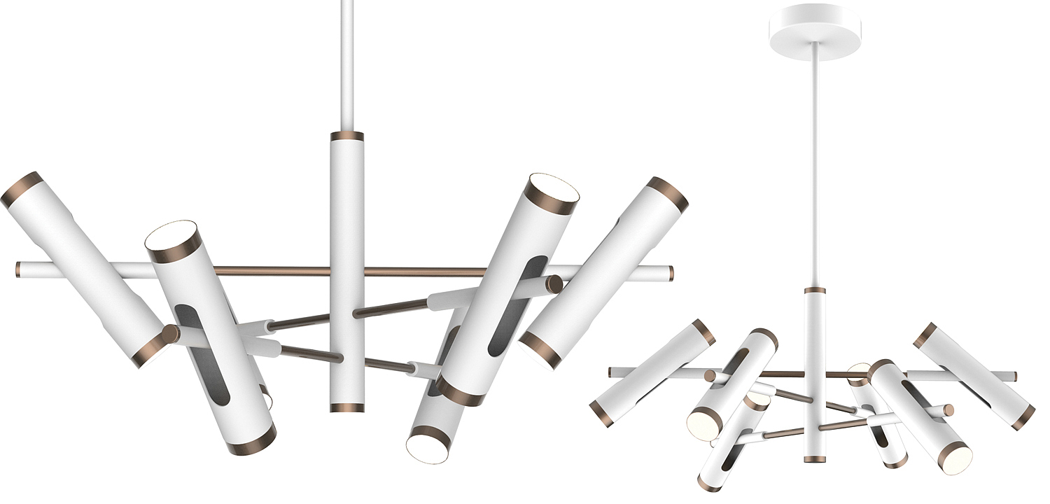 Люстра Rainer Chandelier white Люстра Rainer Chandelier white - Loft-Concept в Костроме