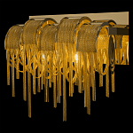 Бра с металлическими дугами и цепочками 33 см Atlantis Chain варинант исполнения - 12 | Loft Concept в Костроме