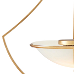 Люстра золотая светодиодная Graduated Bell варинант исполнения - 1 | Loft Concept в Костроме