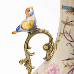 Ваза из фарфора с бронзовыми вставками Eden Garden варинант исполнения - 7 | Loft Concept в Костроме